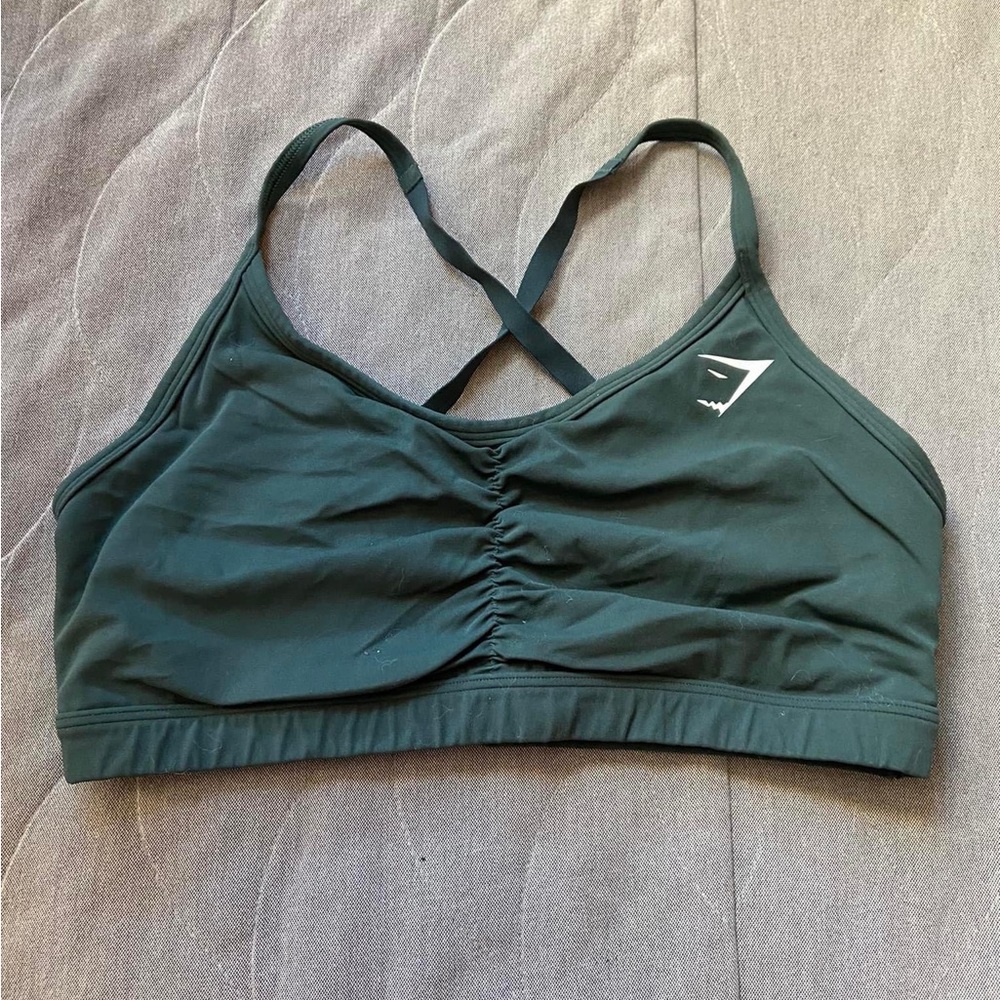 Gymshark ruched sports bra